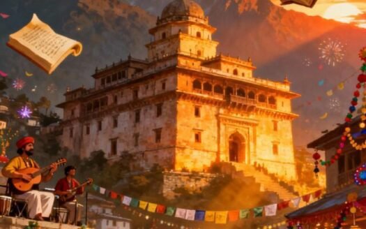 Festival Poster with Malla Mahal